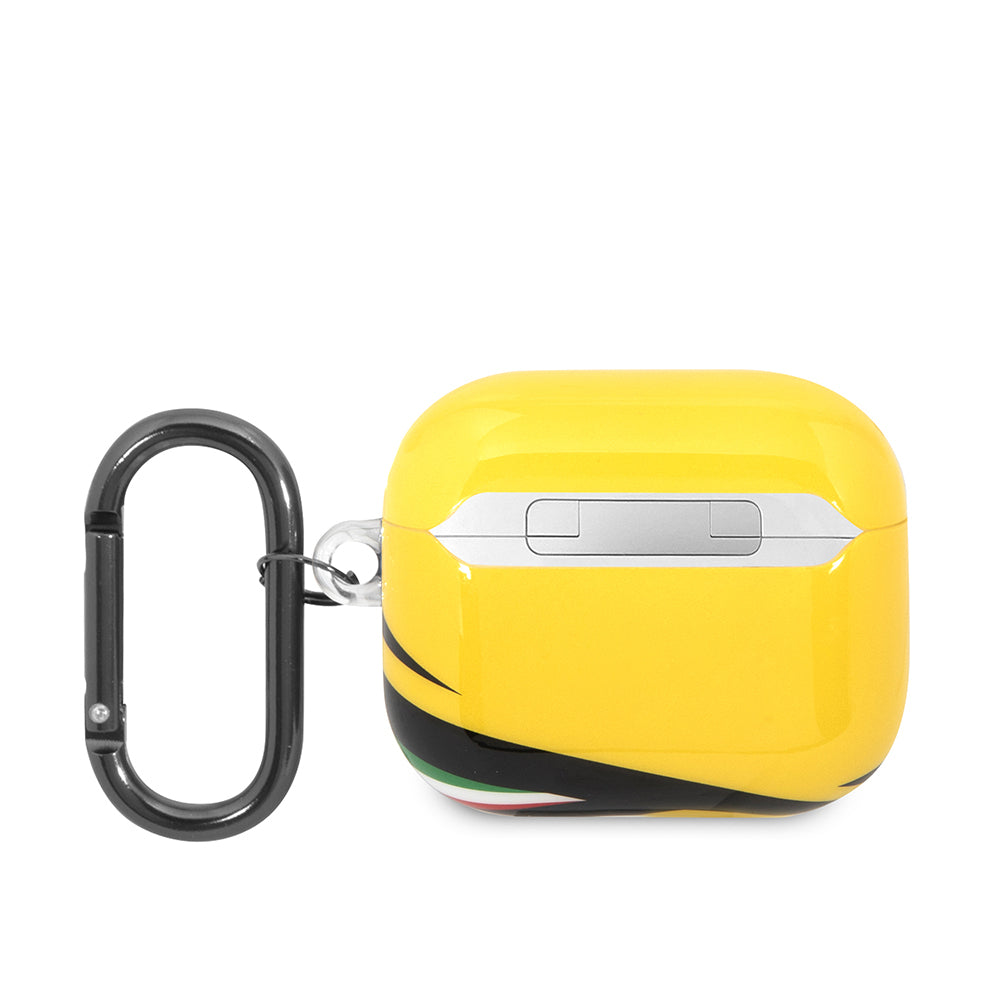 Ferrari Airpods 3.Nesil Orjinal Lisanslı IML Baskılı Klasik Logolu TPU Kılıf Ferrari Airpods 3.Nesil Orjinal Lisanslı IML Baskılı Klasik Logolu TPU Kılıf